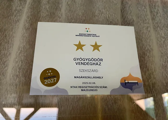 Gyogygoedoer Vendeghaz בית הארחה Szekszárd